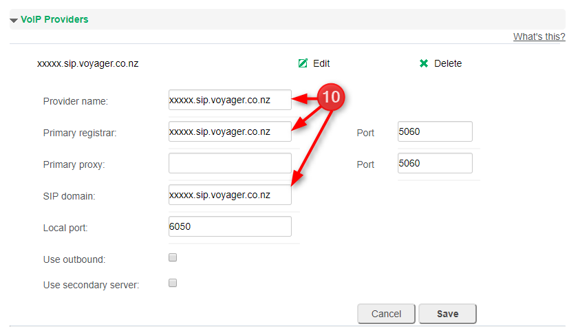 Voyager Huawei HG659 Guide · Customer Self-Service